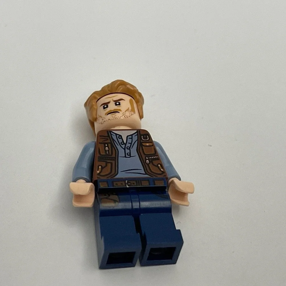 Lego Jurassic World‎ Owen Grady Minifigure Minifig Replacement Part Piece